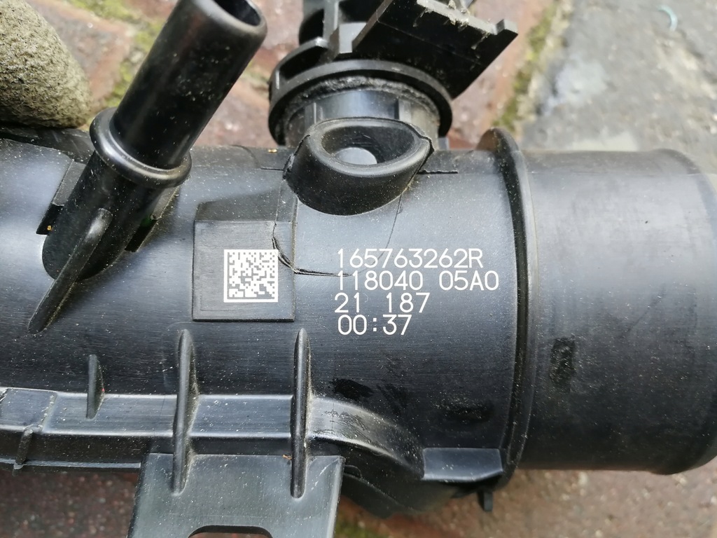 фото №4, Труба впуска воздуха 165763262r 1.0 tce renault clio v