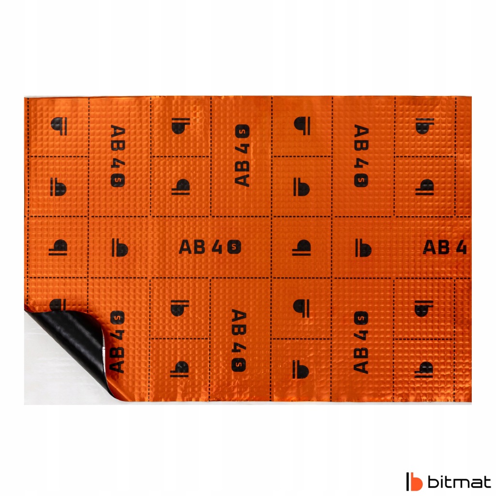 Мат wyciszająca на пол алюбутил 4mm gruba бутиловая samoprzylepna Киев