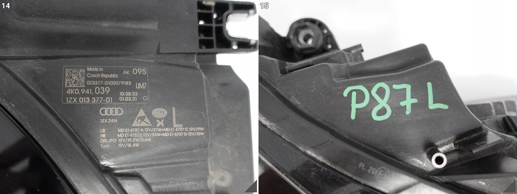 фото №12, Audi s6 a6 c8 4k0 18- matrix full led лампа+ модуль