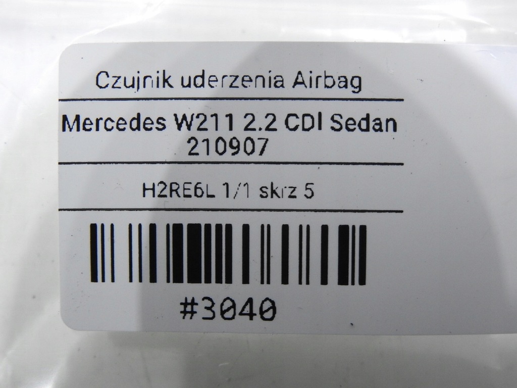 фото №6, Датчик ударний mercedes w211 0018209126