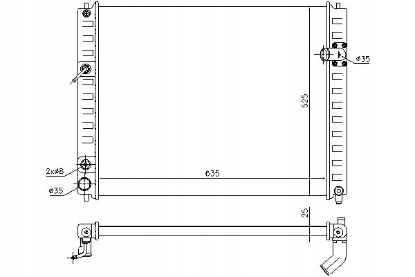 фото №1, Nissens радиатор wody infiniti ex 35