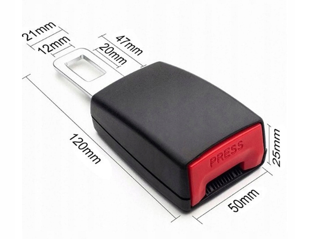 фото №2, 1zaślepka поперечина безопасности ремней w автомобиль удлинитель адаптер пряжка