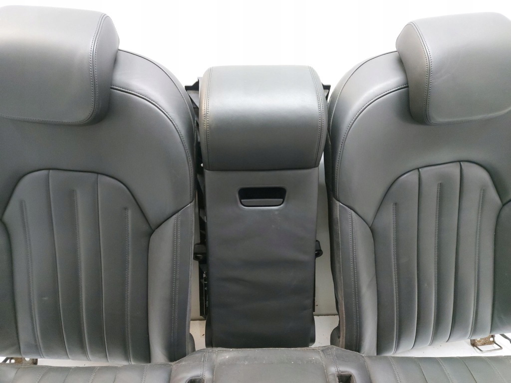 фото №10, Audi a8 d4 4h 2012 заднее сиденье сиденья кожаный чёрные подогрев oryg