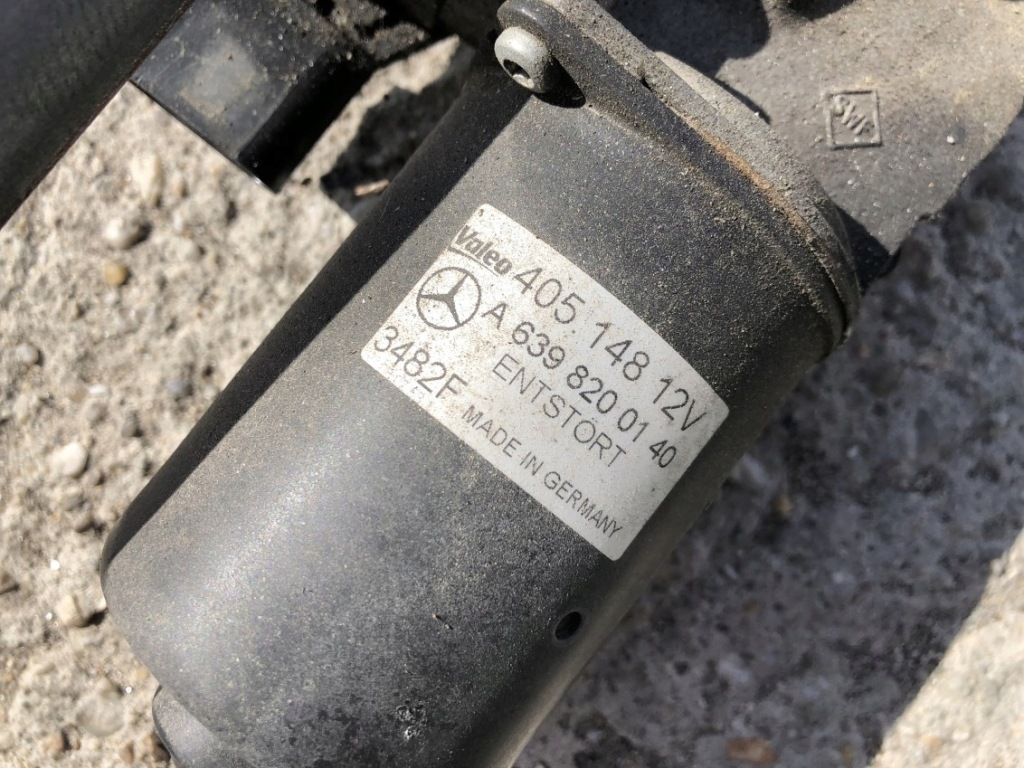 Механизм дворник моторчик перед a6398200140 mercedes vito 639 рестайлинг Недорого