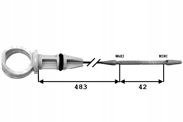 фото №1, Sasic 1940003 щуп масляна