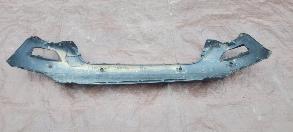 фото №9, Renault captur lift 17- накладка бампер задняя задний