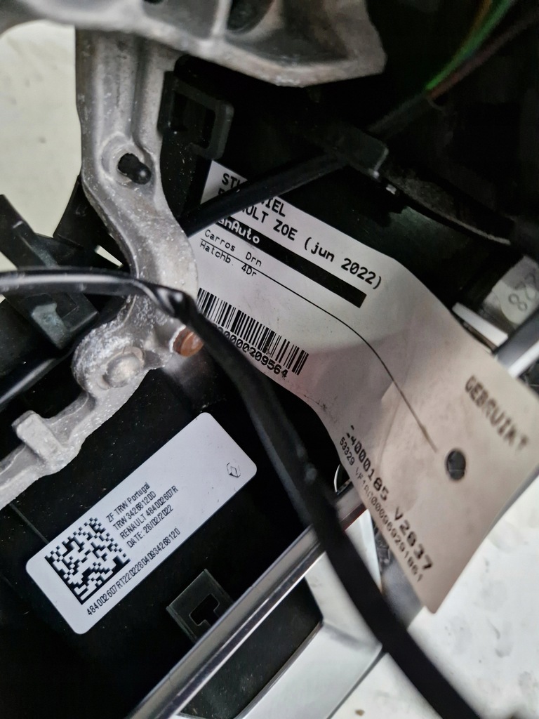 фото №10, Воздуховод кожа мультифункция renault captur clio v 5 zoe