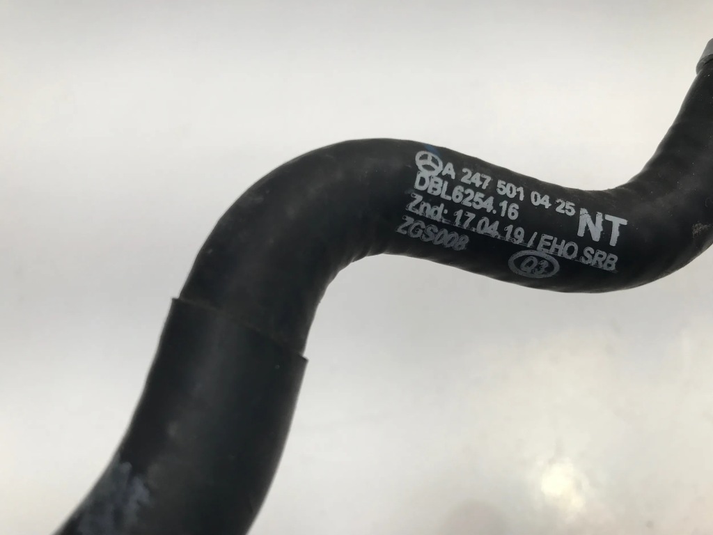 фото №2, Mercedes w247 2.0 труба шланг wąż wody