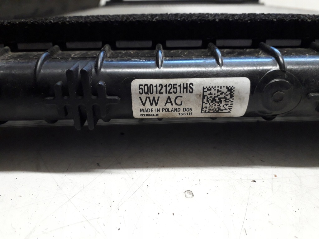 Купить Vw golf 7 vii audi seat skoda радиатор воды 5q0121251hs