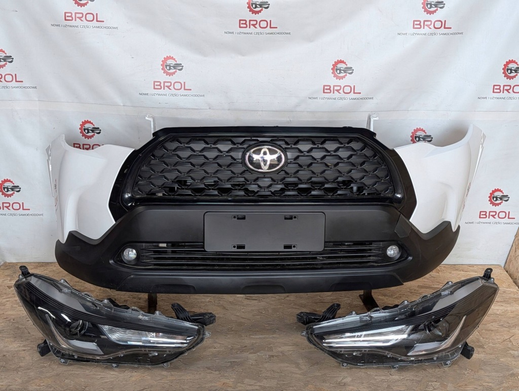 фото №1, Бампер pas передній лампи комплект toyota corolla cross 22- 2.0 vvti