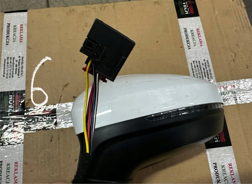 фото №12, Vw tiguan ii lift 20-24 дзеркало ліва pin 6