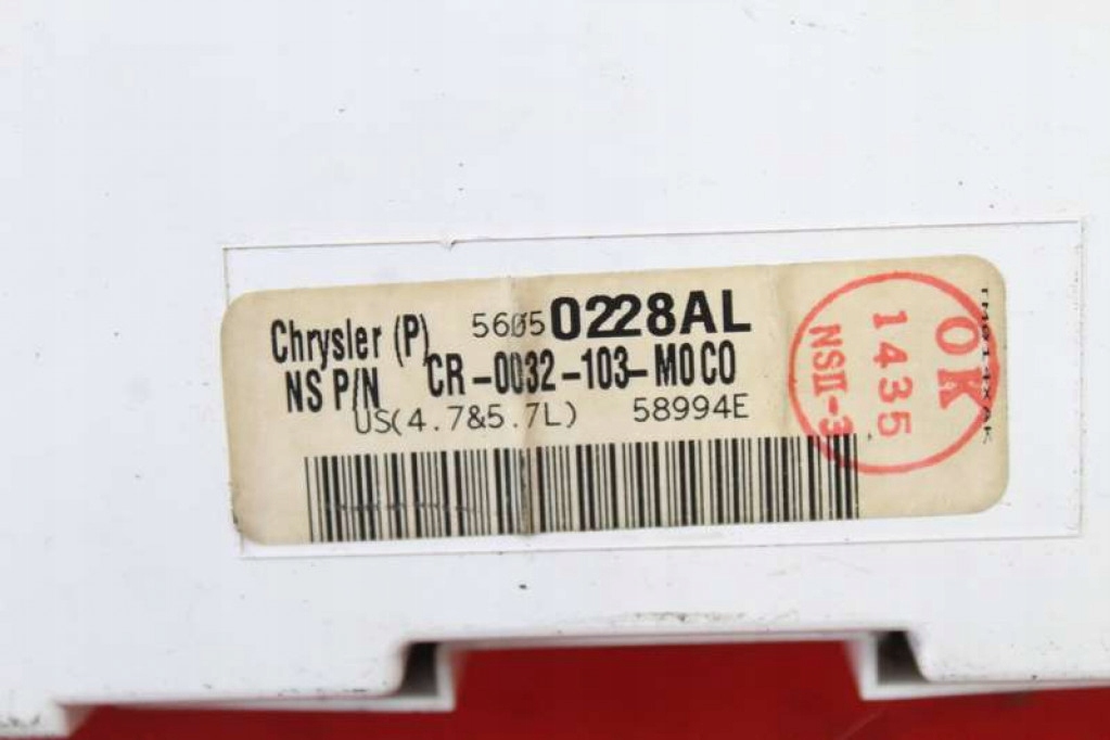 фото №8, Лічильник прилади автоматична коробка передач usa 56050228al jeep grand cherokee wk 4.7 v8 238 km