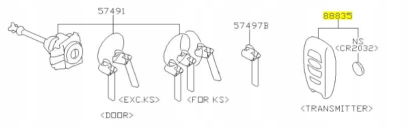 фото №2, Кодування програмування ключа forester