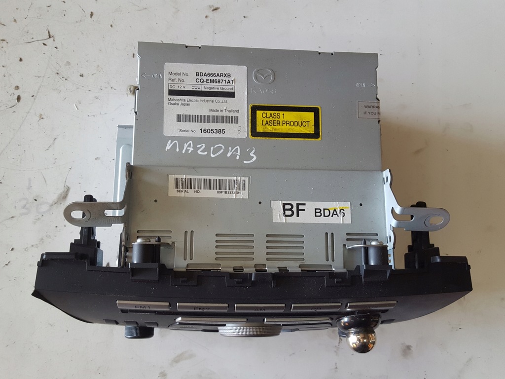фото №2, Mazda 3 ii bl 08-13r радио cd автомагнитола