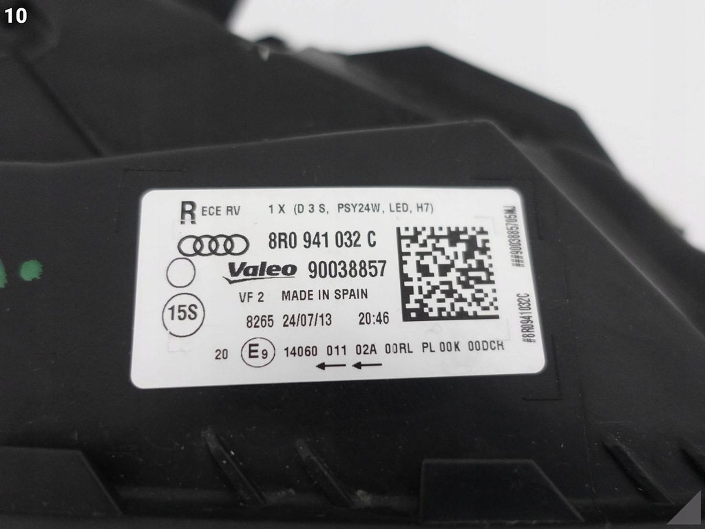 фото №11, Audi q5 8r0 lift 12-16 ксенон+ led+moduł поворота