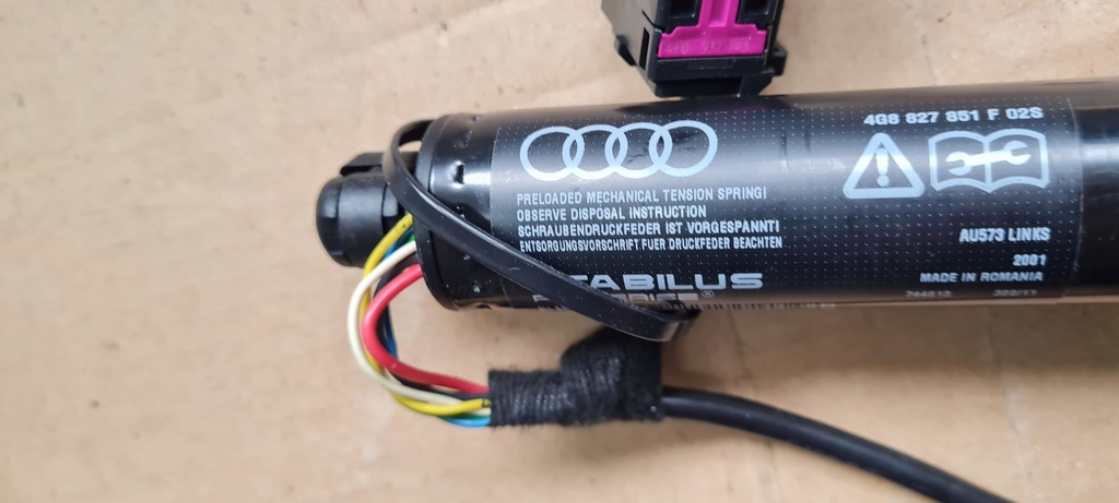 фото №9, A7 4g привод крышки багажника левый задняя 4g8827851f