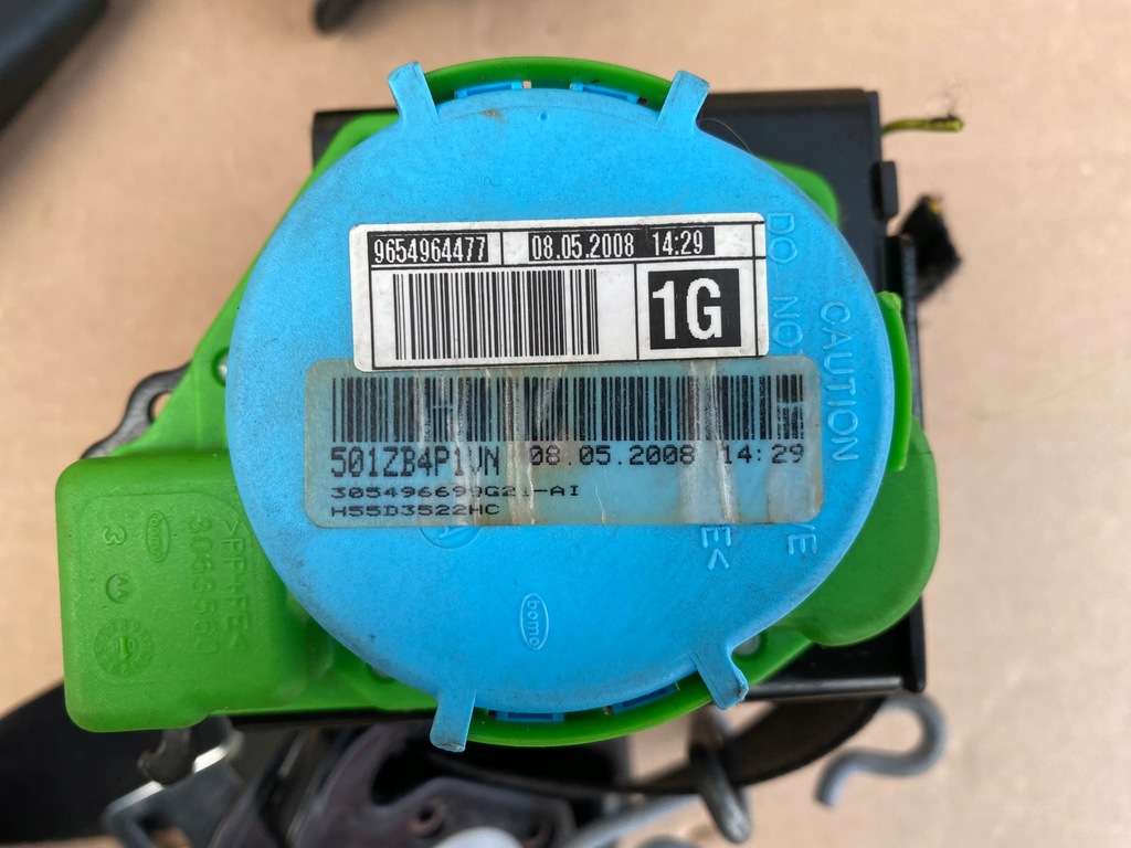 фото №5, Citroen c4 i grand picasso ремені натягувачі 9654964377