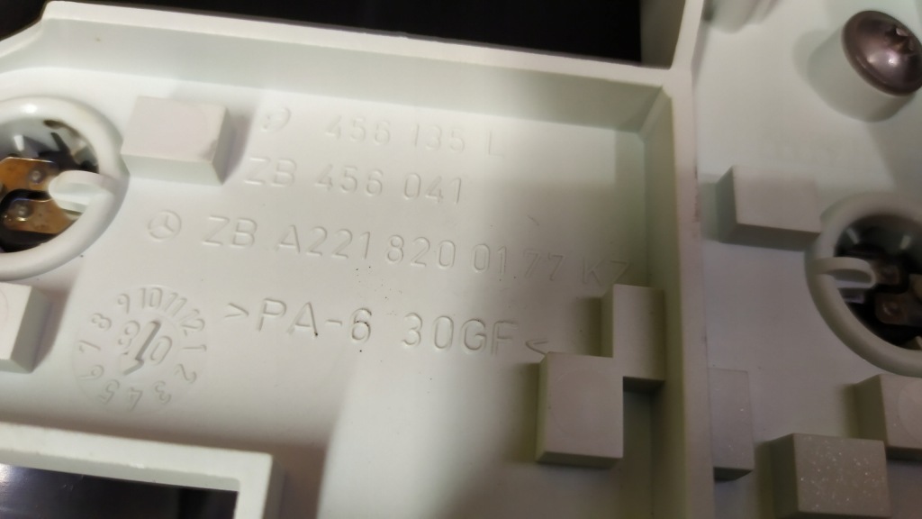 фото №11, Mercedes s klasa w221 лампа ліва w крила 775