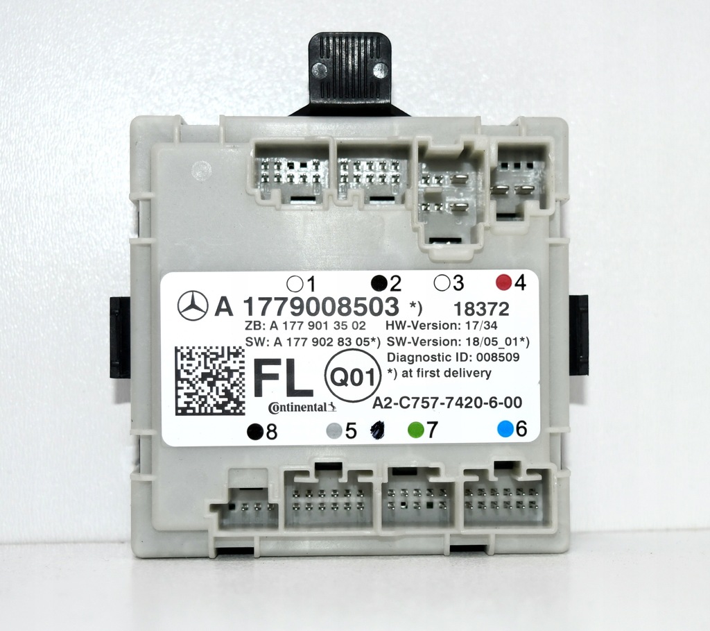 фото №1, Mercedes a klasa w177 модуль блок керування двері