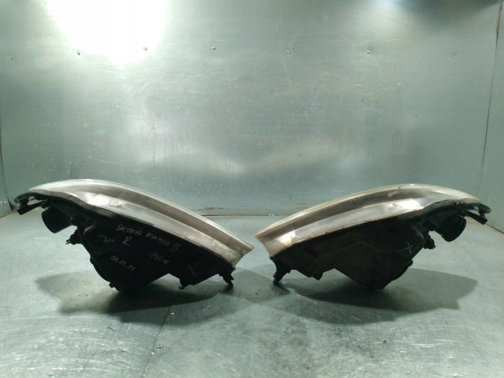 фото №8, Лампы перед комплект skoda fabia ii 247831-00l 247832-00r