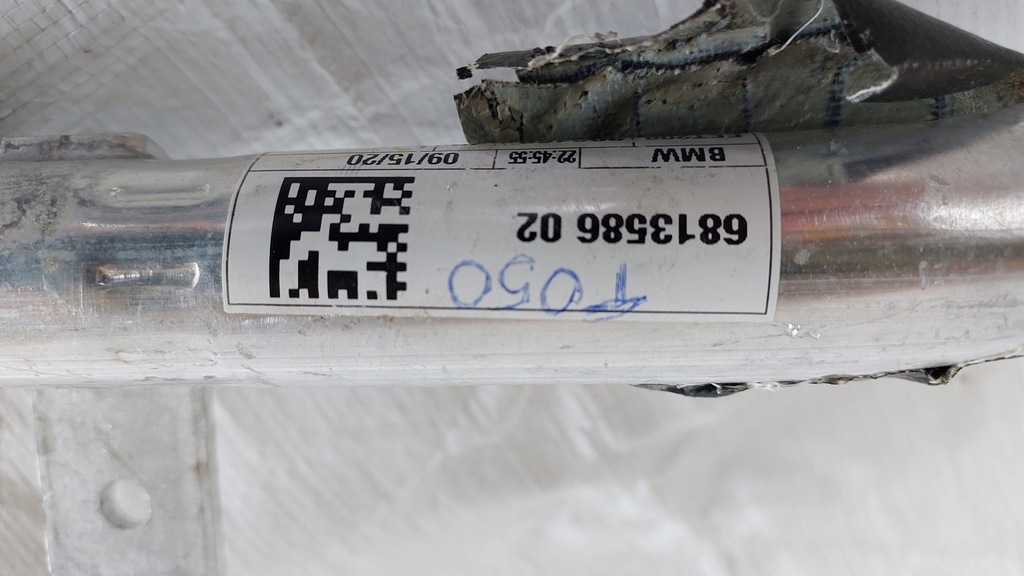 фото №3, Bmw x5 wąż труба шланг кондиционера