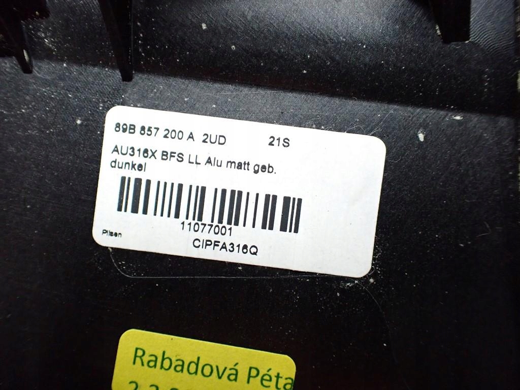 фото №9, Молдинг декоративна dekor панелі консолі europa 89b857200 audi q4 e-tron 23r