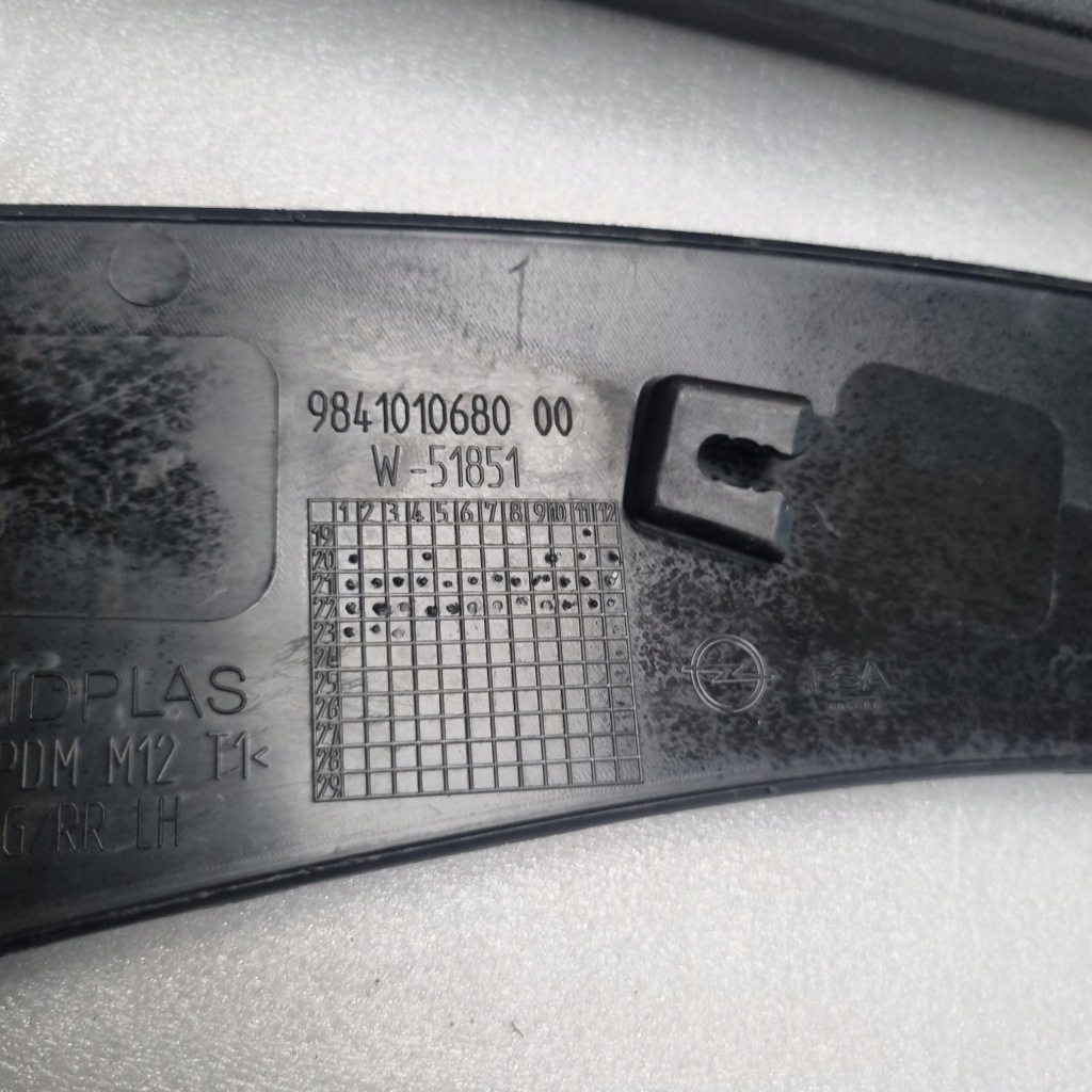 фото №12, Молдинг двері перед передня задня задня ліва opel mokka b ii 2