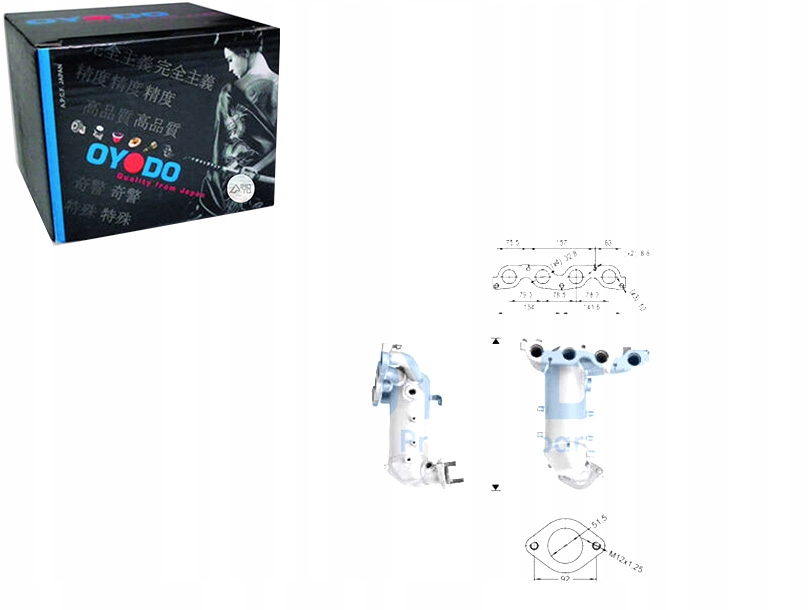 фото №1, Каталізатор hyundai kia oyodo