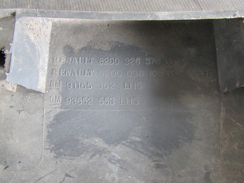 фото №4, Молдинг лівий задня renault trafic ii 06-14r 8200326370