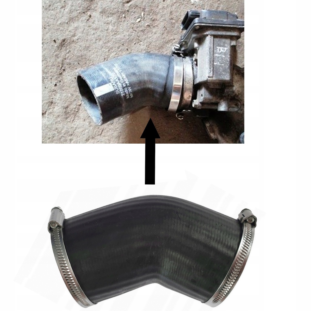 фото №11, Шланг труба wąż турбины subaru forester impreza