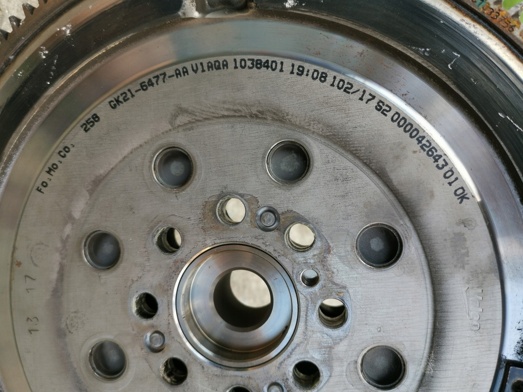 фото №5, Сцепление колесо двухмассовый transit custom 2.0 tdci