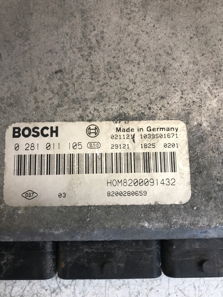 фото №5, Бортовий комп'ютер блок керування двигуна master 8200280659