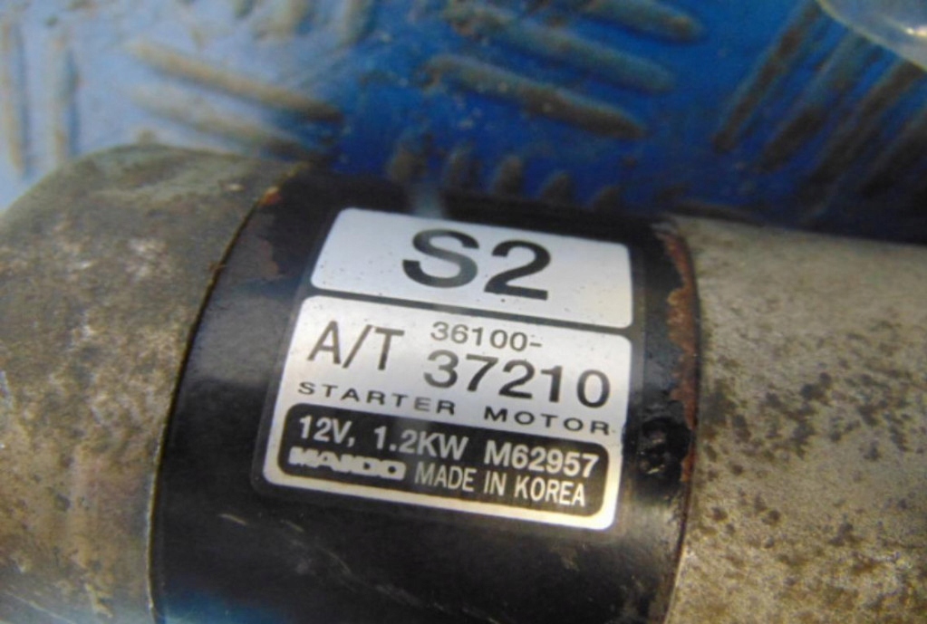 фото №10, Kia opirus 3.2 v6 стартер 36100-37210