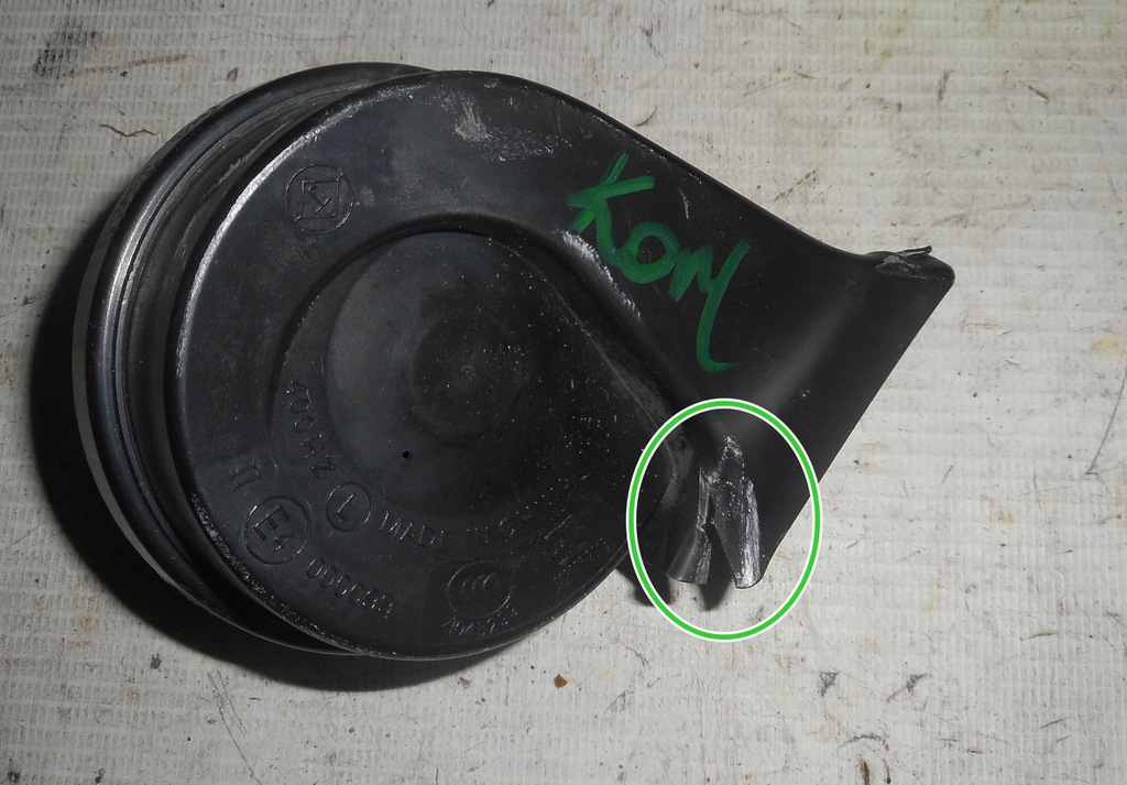 фото №1, Opel karl 14- клаксон сигнал 95374486