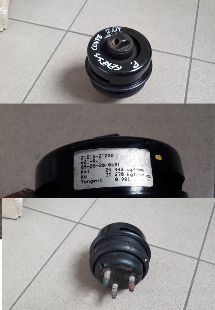 фото №1, Hyundai genesis coupe 2.0 t подушка кронштейн двигателя