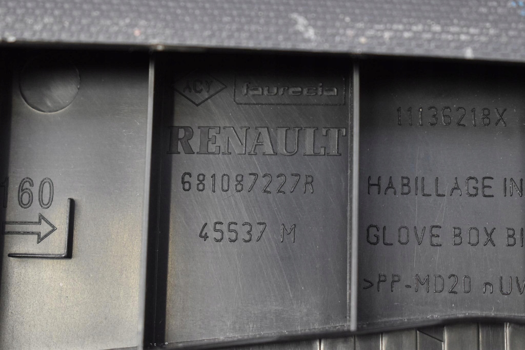 фото №6, Бардачок пасажира eu 681087227r renaul clio 4 iv 12-20