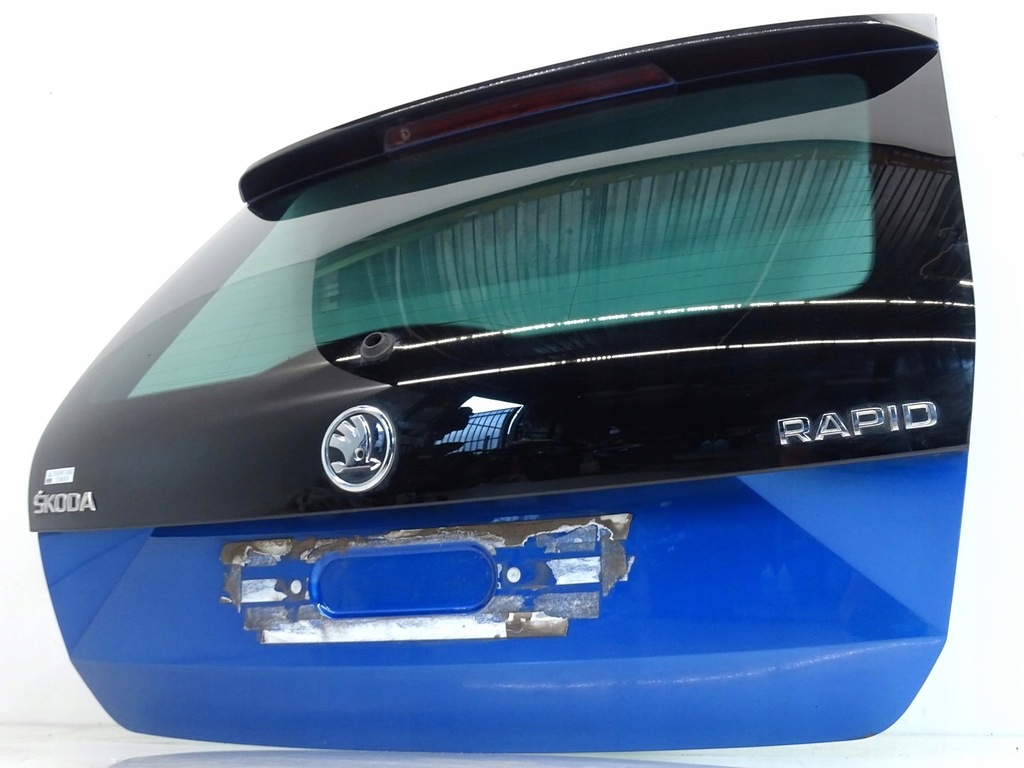 фото №1, Крышка багажника задняя задняя багажника с стекло skoda rapid i 5j kombi / spaceback lf5w