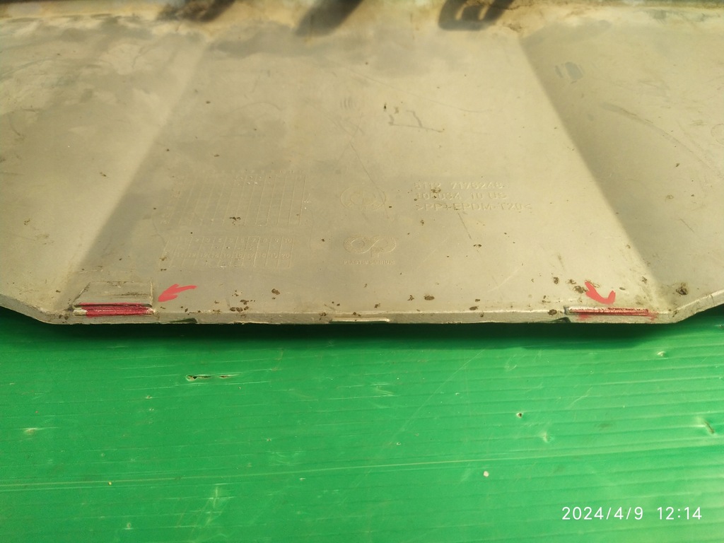 фото №13, Диффузор спойлер накладка бампера задняя bmw x6 e71 7176248