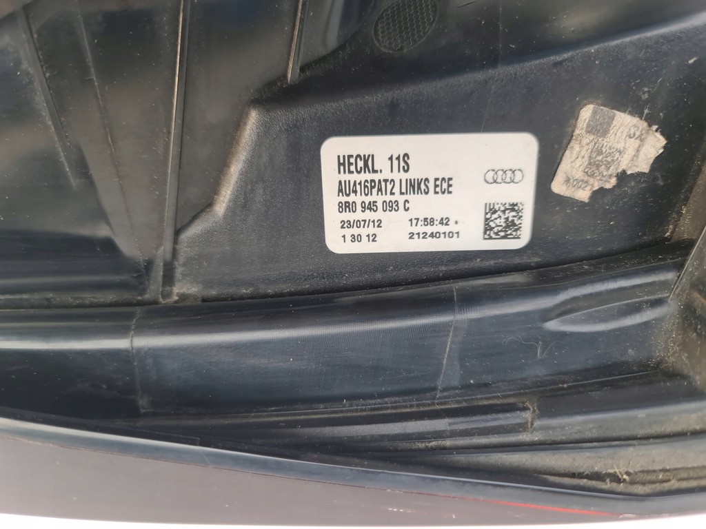 фото №7, Q5 8r lift лампа левая led повреждённая 8r0945093c