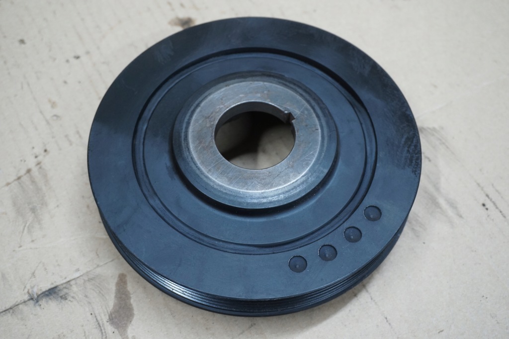 фото №5, Hyundai terracan шкив коленчатого вала 2,9 crdi