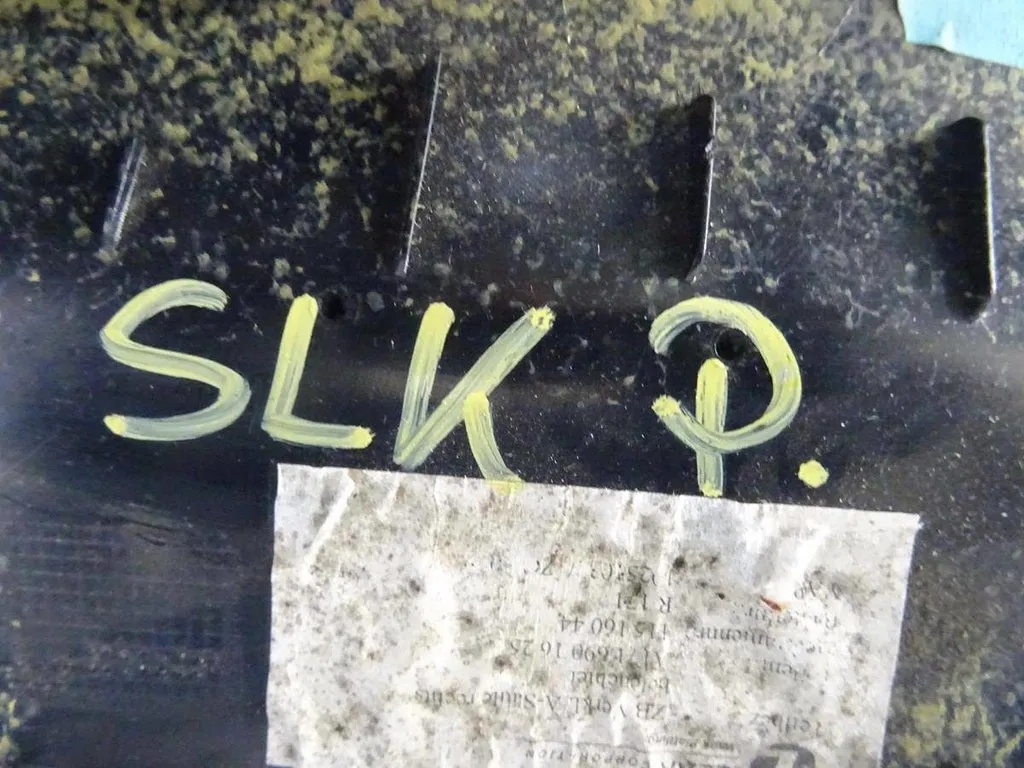 фото №3, Защита стойка правая mercedes slk r171