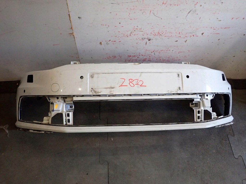фото №1, Бампер перед передній vw polo v lift 2014- r-line 6c