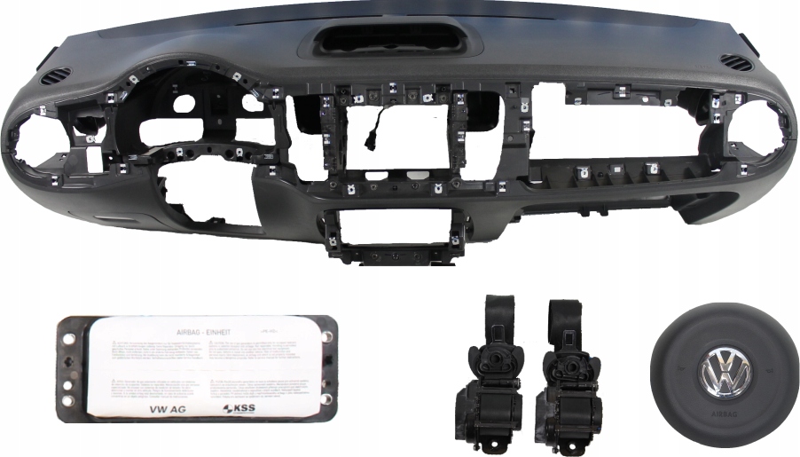 фото №1, Панель приладів консоль подушка безпеки ремені vw new beetle