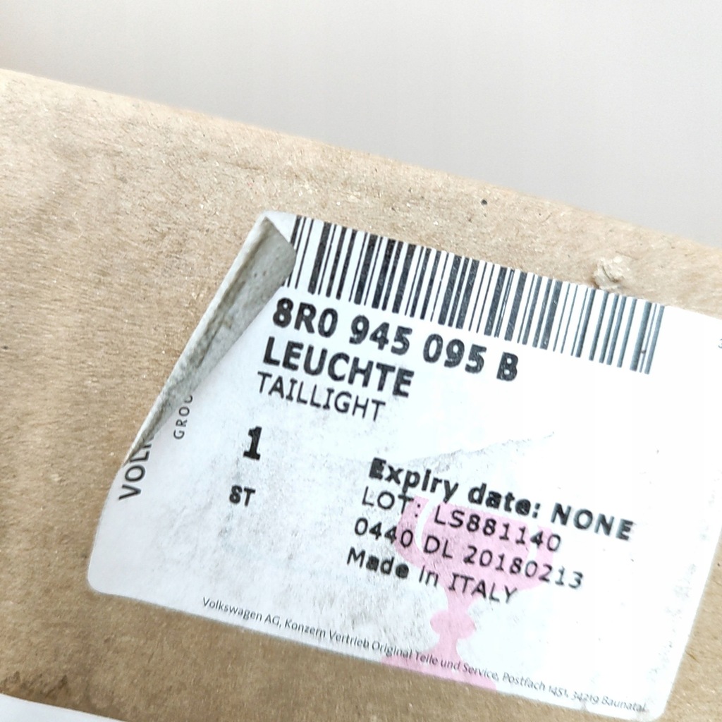 фото №6, Audi q5 sq5 2017 ліва сторона світло протитуманні задні