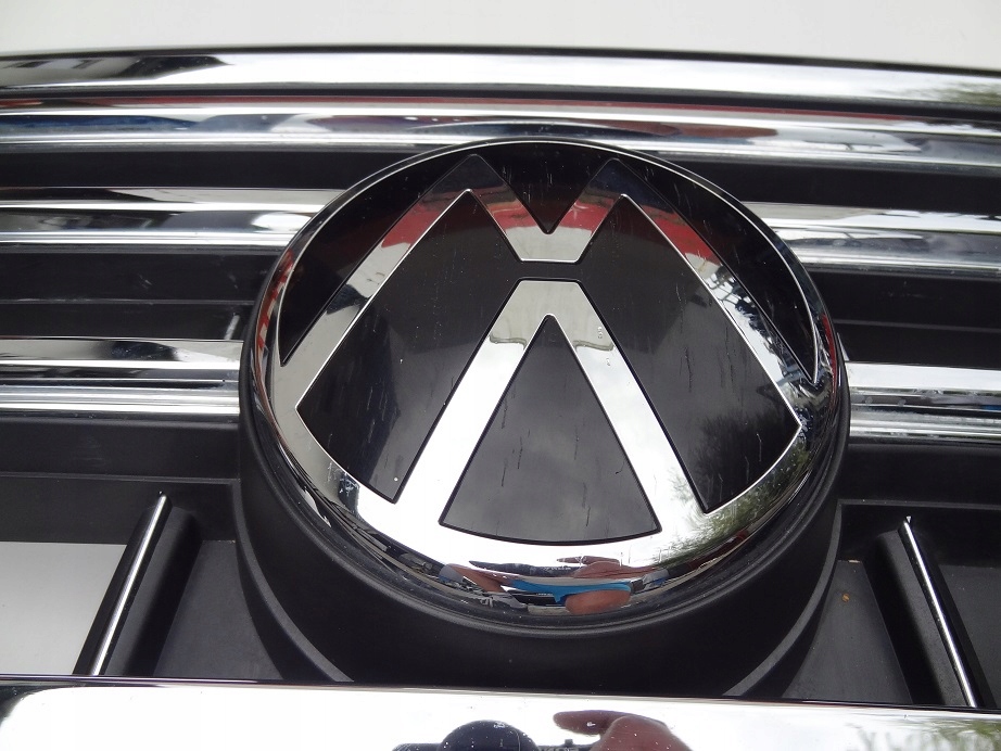 Решітка радіатора решітка  емблема бампера перед 760853651l vw touareg 760 cr7 r line Зі Шроту