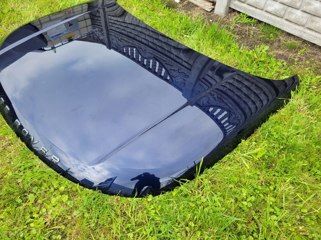 фото №9, Капот крышка двигателя land range rover 5 v 2022 l460 b.ładna оригинальный номер m8e2-16854a