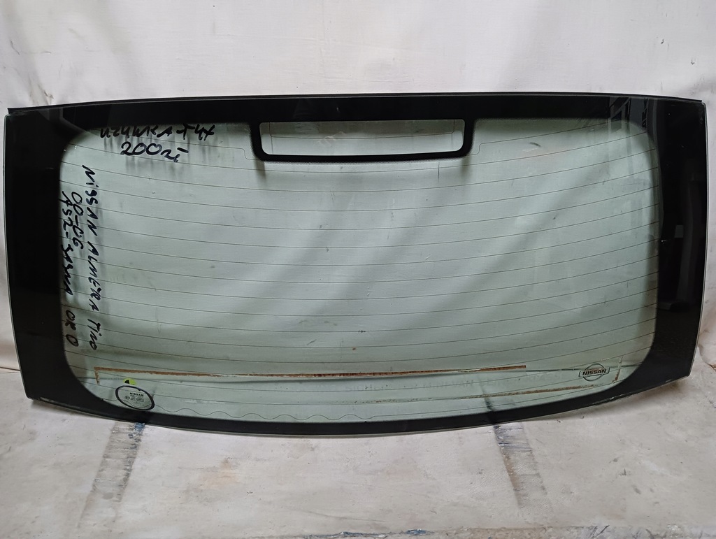 фото №1, Стекло задняя nissan almera tino 2000-2006 as2-jasna оригинал