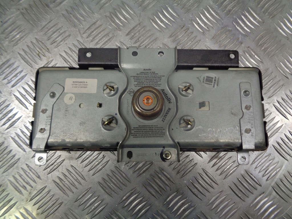 фото №3, Подушка подушка безпеки пасажира renault scenic i