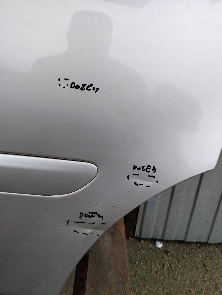 фото №10, Двері ліва задня volvo xc90 i lift сріблястий 2007-2014