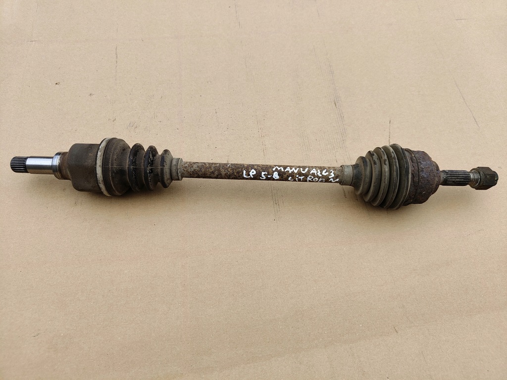 фото №1, Приводной вал левый перед передняя citroen c3 1.4 1.1 16v